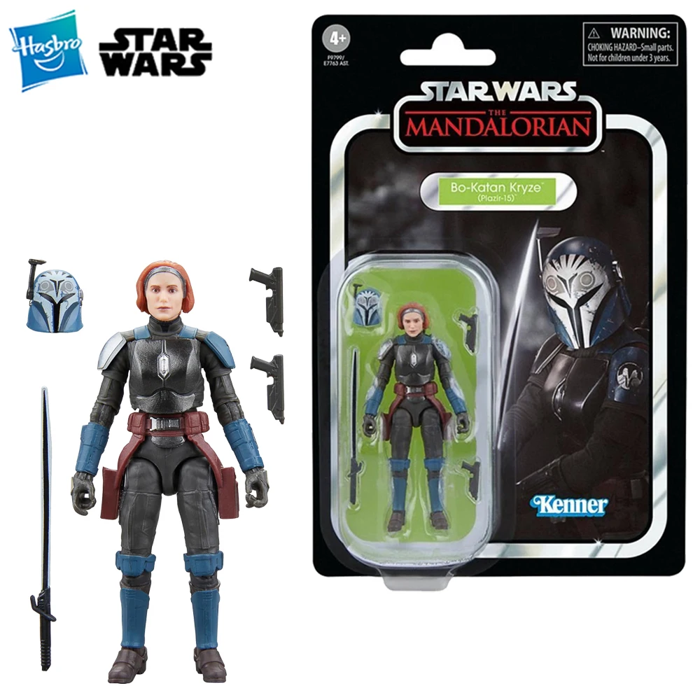 [In-Stock] Hasbro STAR WARS The Vintage Collection Bo-Katan Kryze (Plazir-15) 3.75-Inch-Scale TVC Anime Figure Model Toys