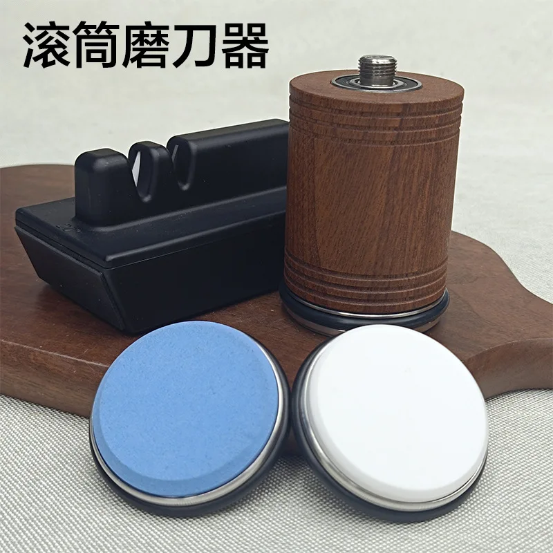 DMD 15/20°Two-angle Rollers, Multi-functional Knife Sharpener, Oilstone Diamond Whetstone, Outdoor/kitchen Knife Sharpener Hot