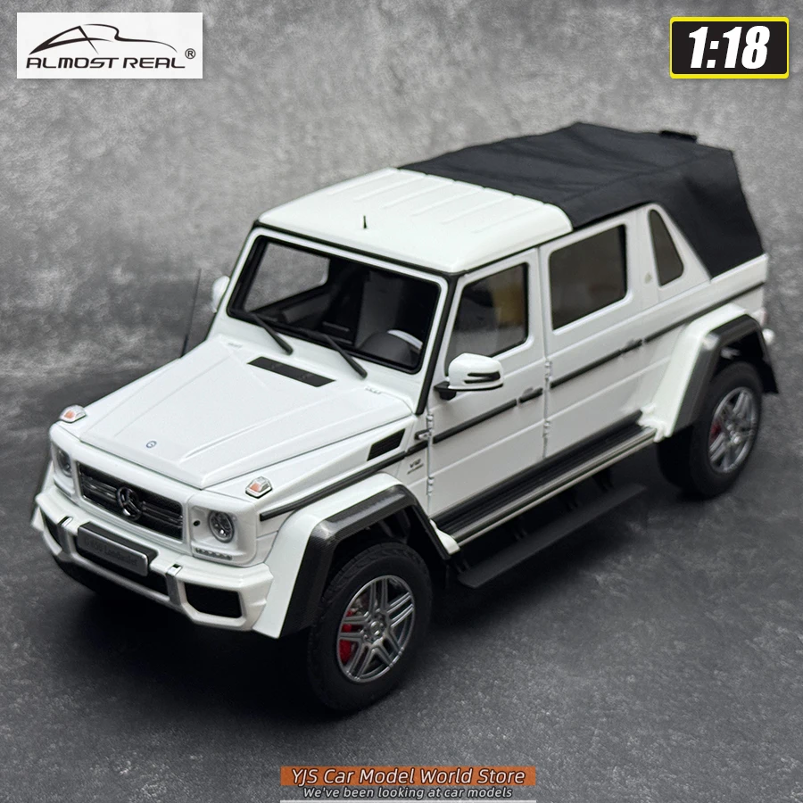 Almost Real diecast model 1:18 G 650 Landaulet G650 SUV car model alloy collection gift to friends and family