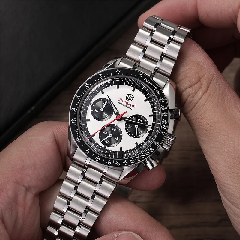 Watchdives WD1863 New Dial Chronograph Watch VK63 Sweep Movement