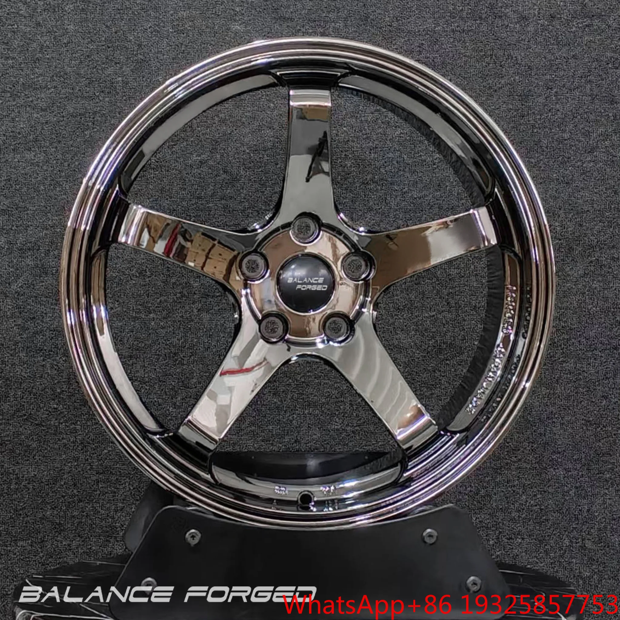Custom Forged Wheels Advan GT Black Chrome 5x120 5x112 18 19 20 Inch Performance Car Wheels for E92 E46 F30   GTI