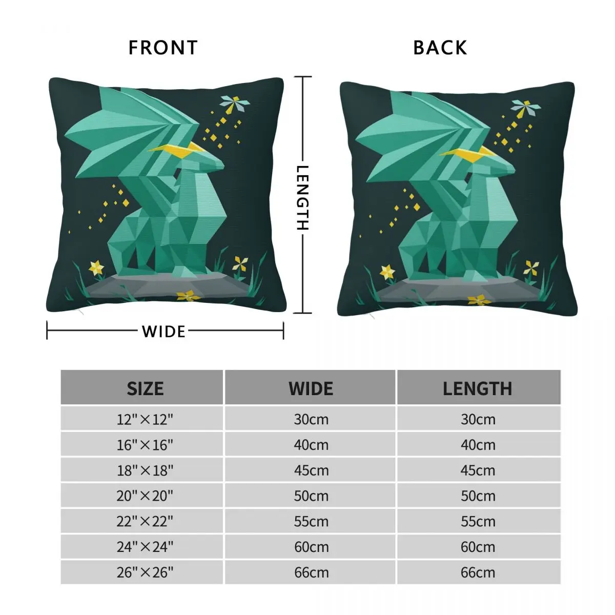 Spyro Crystal Guardian Square Pillowcase Polyester Linen Velvet Printed Zip Decor Throw Pillow Case Home Cushion Cover