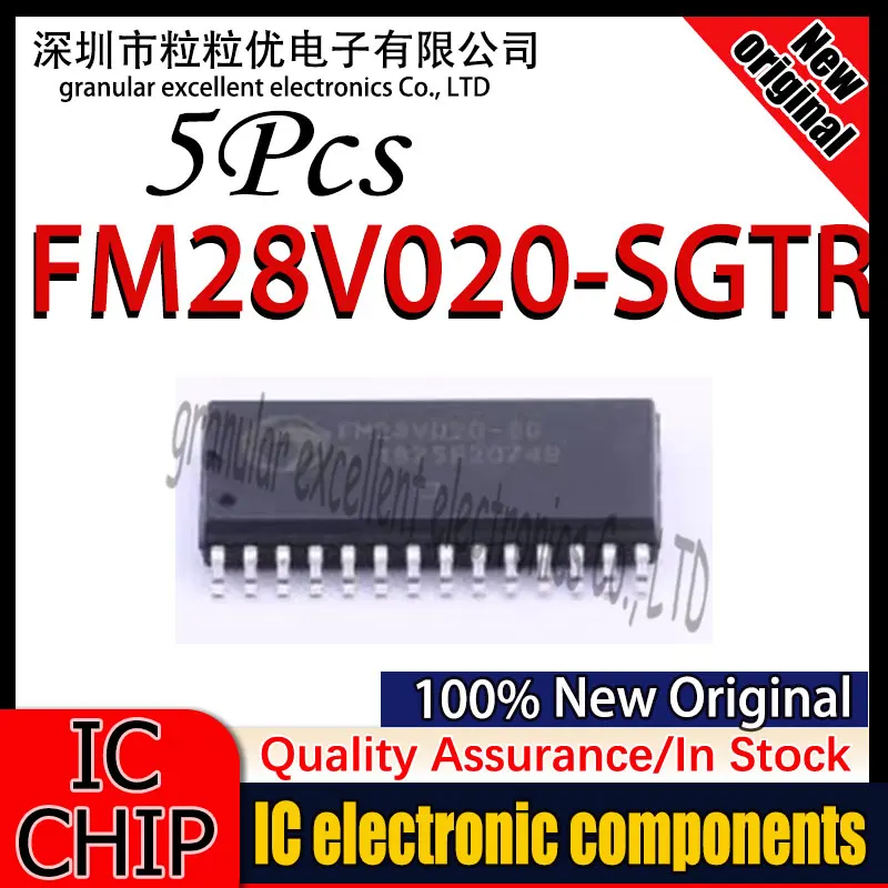 5PCS 100% New Original FM28V020-SGTR FM28V020 28V020-SGTR SOIC-28 Spot goods Quality assurance Chip