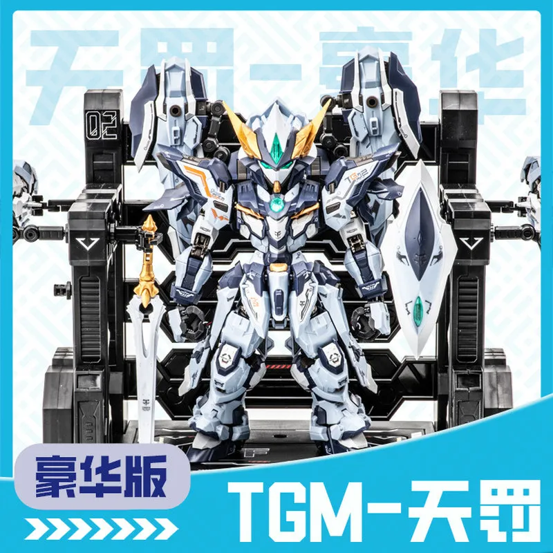 

CANGDAO Model TGM Series Tian Fa Mini Scale Q Version Assembly Model Kit Alloy Frame Action Figure Deluxe Edition Toy for Boys