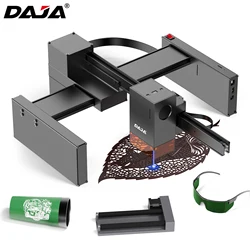 DAJA D2 PRO Incisore Laser CNC Business Portatile Incisione Veloce Acciaio Inossidabile Legno Carta Vetro Verniciato Metallo Taglio Legno Carta