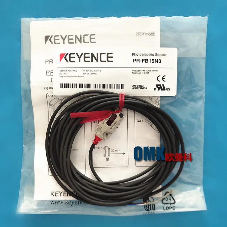 Sales Of KEYENCE Laser Diffuse Reflection Sensor PR-FB15N3 (rear View Suppression) Cable NPN Signal
