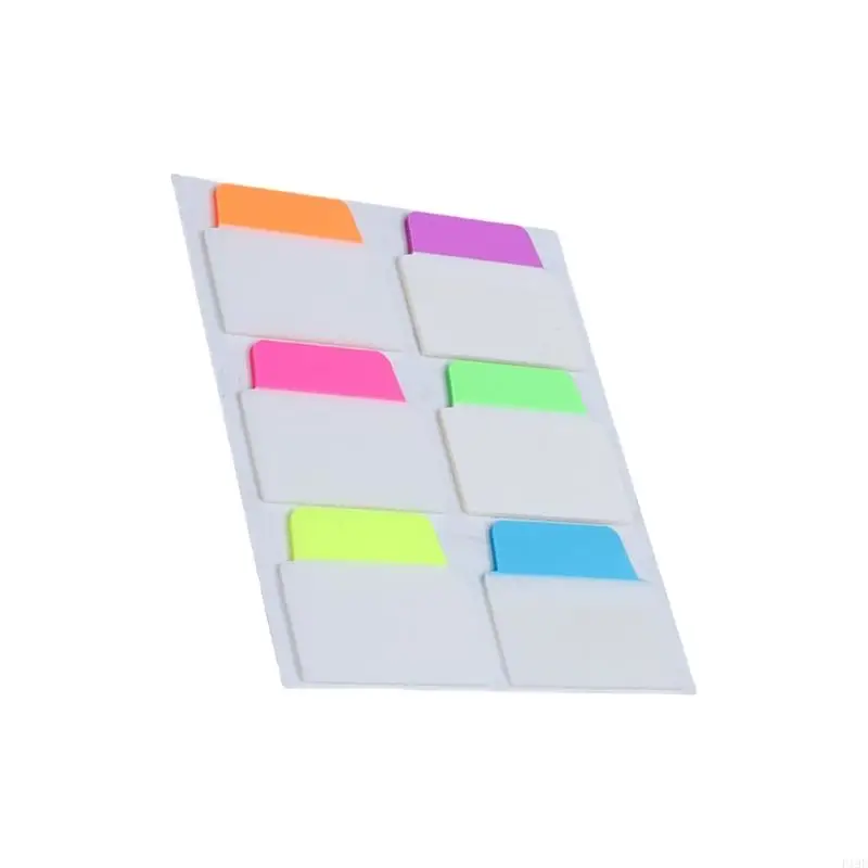 Colorful Index Label 120/160Pcs Clear Adhesive Notes Page Marker Bookmarks Writable Label Strips for Page Marking F19E