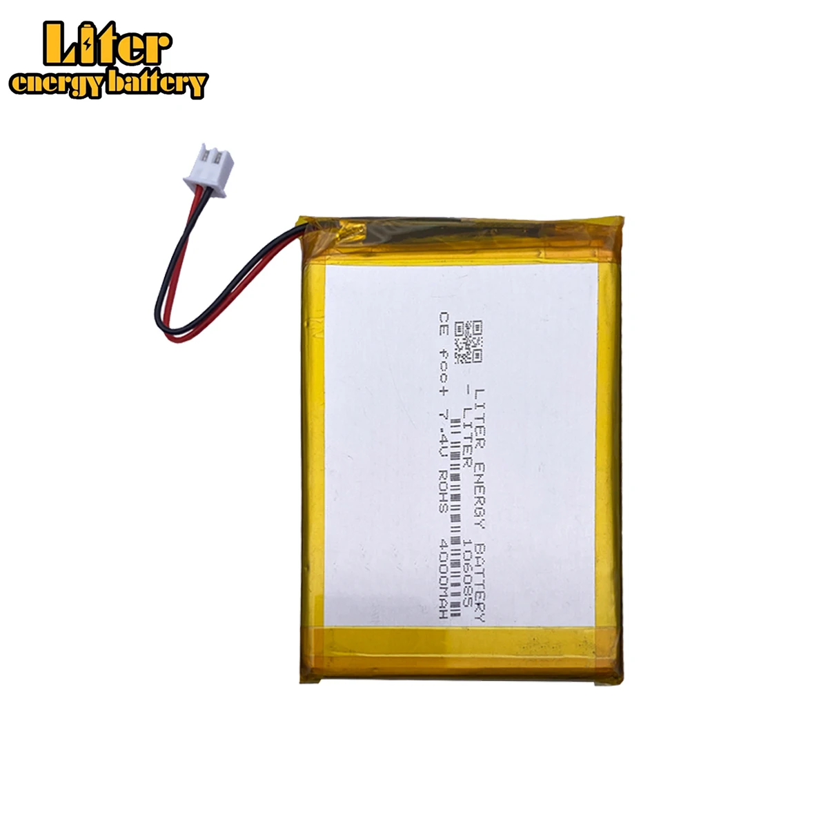 XH2.5/2P connector 7.4V 4000mAh 106085 Polymer Li-ion battery for DVD Satellite Finder Meter  WS6902 WS6912 WS6909 WS6918 WS6922