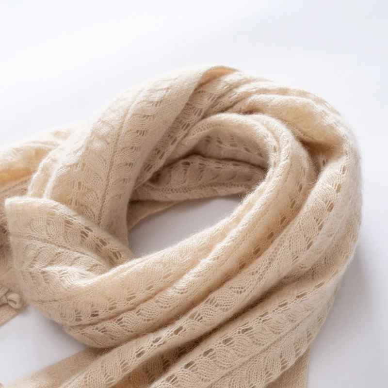 Элегантный женский шарф в китайском стиле, шаль из 100% кашемира, осень-зима, теплое пончо, универсальные накидки, солнцезащитный плащ, ажурный вязаный плащ