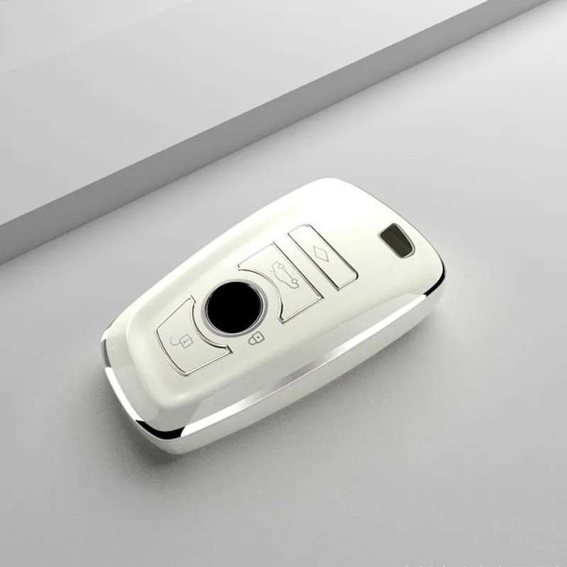 Soft TPU Car Key Case Cover Protector Shell for BMW 1 3 5 7 Series X1 X3 X4 X5 F10 F15 F16 F20 F30 F18 F25 M3 M4 E34 Accessories