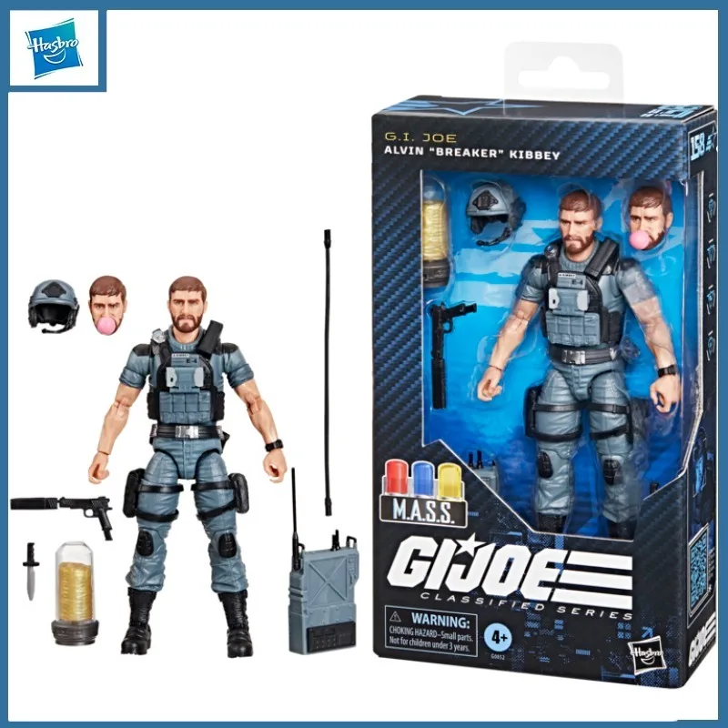 

Hasbro Genuine G.I. Joe Classified Series Alvin Breaker Kibbey 158 Action Figure Toys for Boys Gift Collectible Model Ornaments