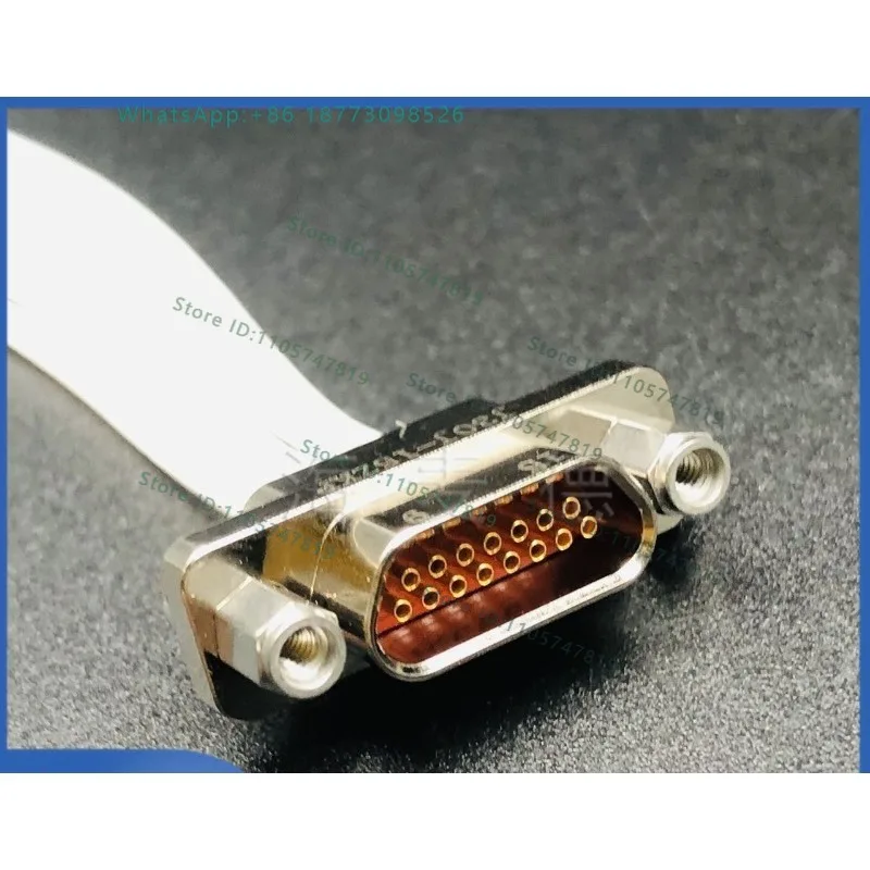 J30J-15TJL rectangular male plug with wire length of 100/200/300/500/1000