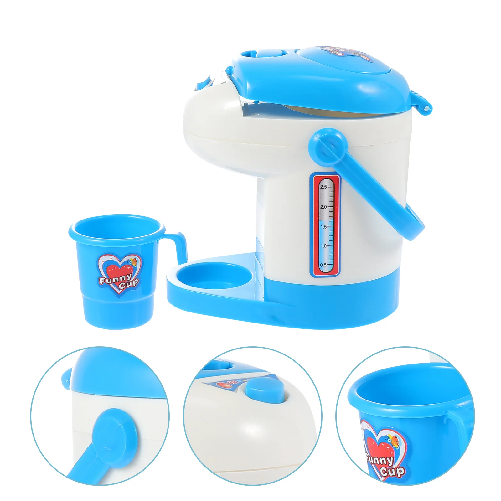 

1Pcs Simulated Mini Drinking Fountain Creative Kids Education Play House Home Appliance Early Learning Gift for Toddlers