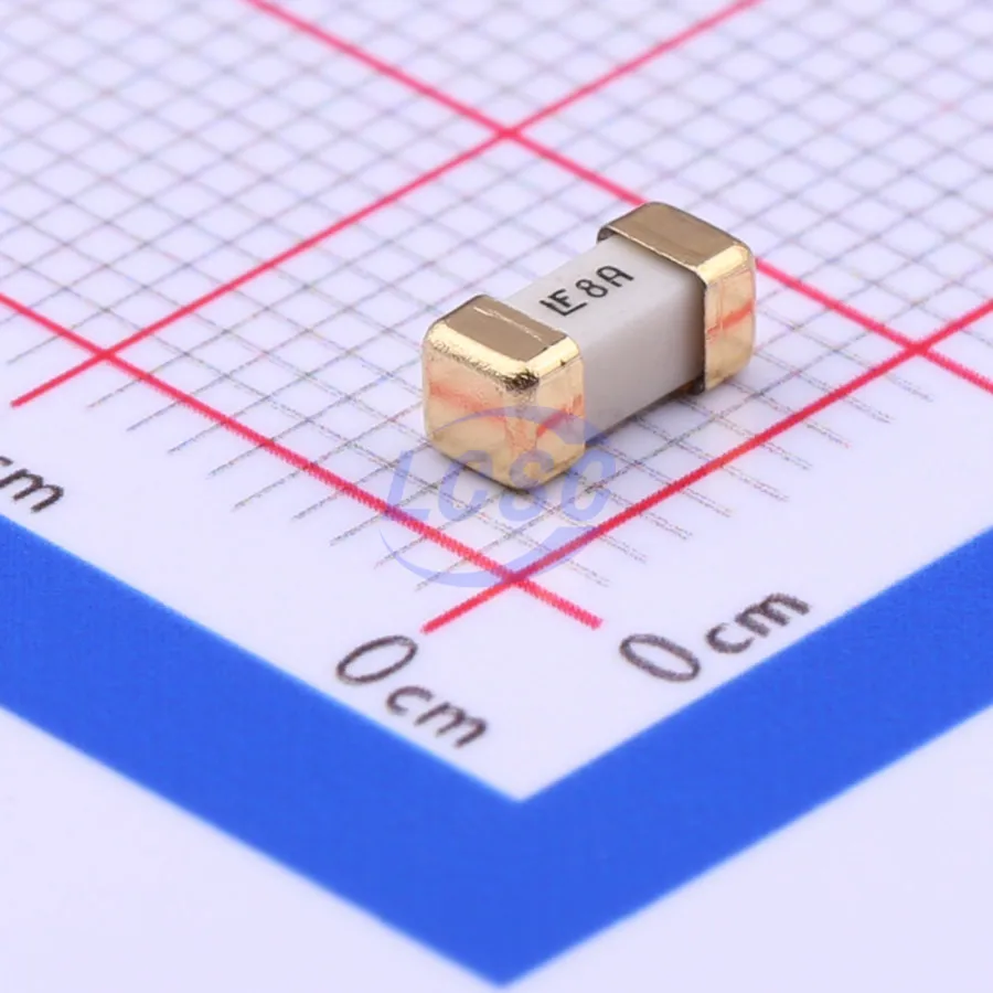 20-100Pcs/Original 0451008.MRL 8A 125V 125V Fuse Board Mount Cartridge Style Excluded SMD 2-SMD Square End Block