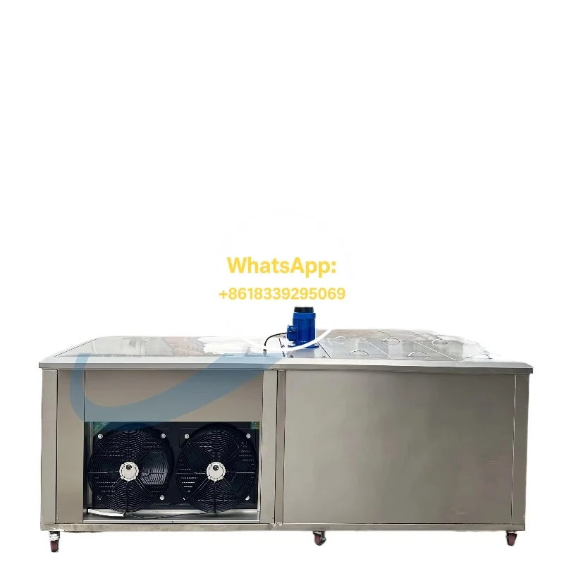 헤비 듀티 블록 제빙기 5톤 산업용 브라인 시스템 제빙기 수냉식 상업용 제빙 설비 CE 최고