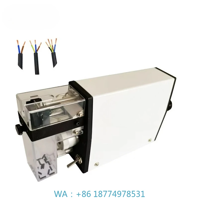 Wire Stripping Machine for AWG14 - AWG32 Mini Multi-core Sheathed Cable Stripping Machine Cable Wire Stripper Pneumatic