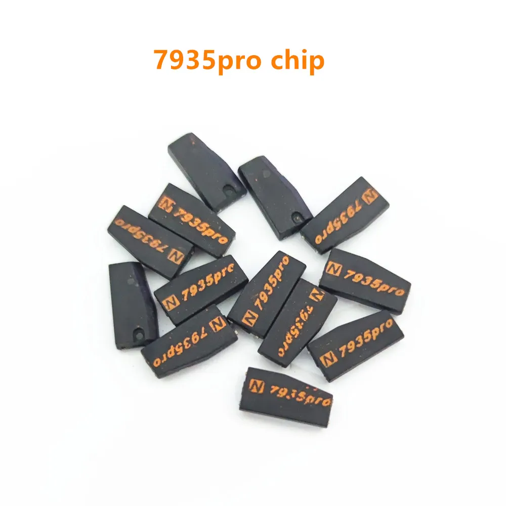 10 pcs with word Aftermarket Carbon ID44 PCF7935AA Chip PCF 7935proTransponder Chip PCF7935AS Updated Version Blank Chips