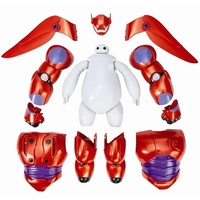 New 16cm Cartoon Big Hero 6 Baymax Fat Man Anime Figure Toys Baymax Model Doll Pvc Action Figure Assembled Model Birthday Gifts