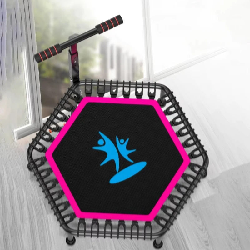 

Mini Jumping Fitness Equipment Hexagonal Body Building Big Garden Outdoor Trampoline 2025
