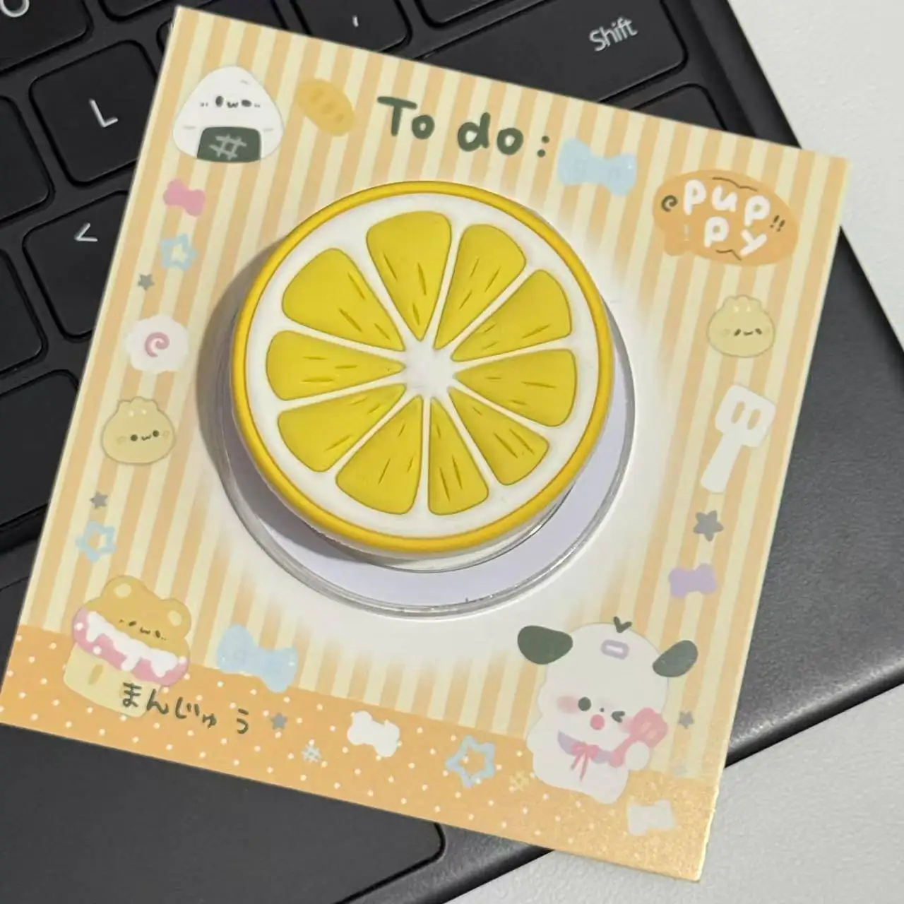 شفط مغناطيسي على شكل فاكهة لطيفة ومناسب لدعم قبضة حامل الهاتف 17 16 15