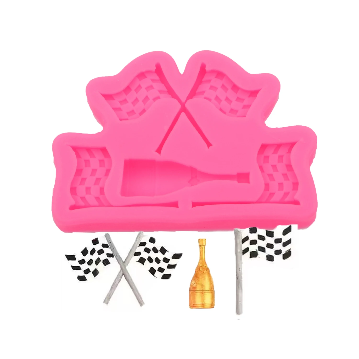 Trophy Chocolate Candy Silicone Mold for Gummy Fondant DIY Cake Decorating Baking Pastry Craft Supplies