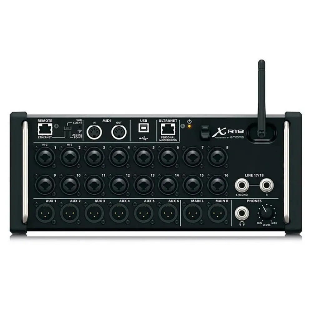 XR18 Tablet-controled Digital Audio Mixer, Professional DJ Mixer Console With DSP For Audio System Line Array Speaker image 3
