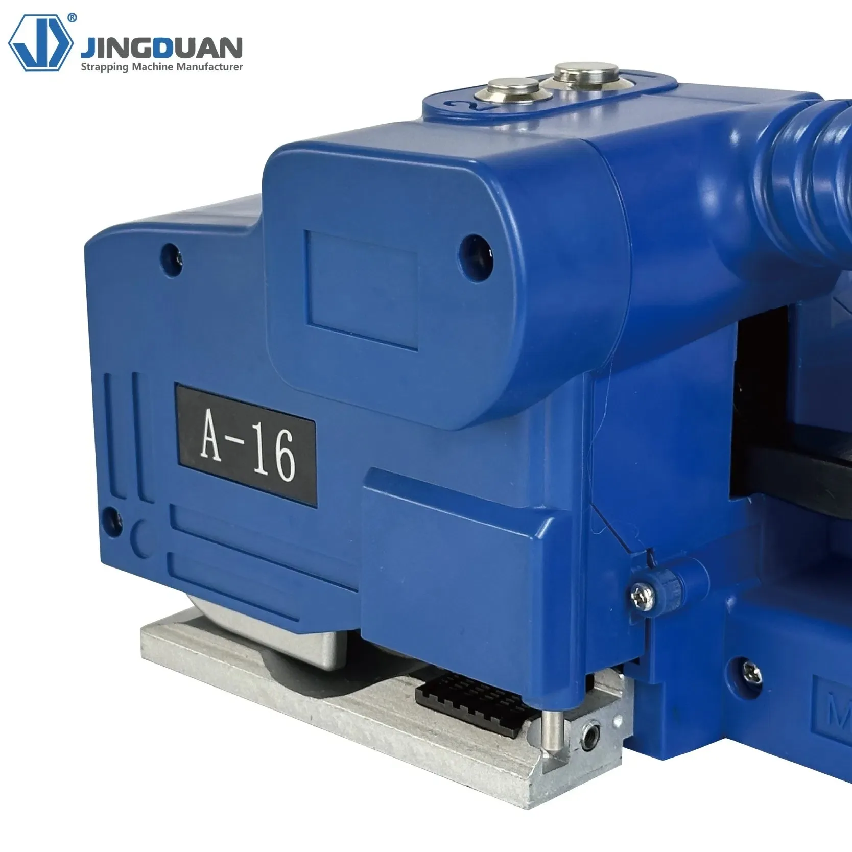 A16 Battery Strapping Machine Cordless Strapping Tool for Packaging with Lithium Battery Powered and Good Friction Sealing Joint