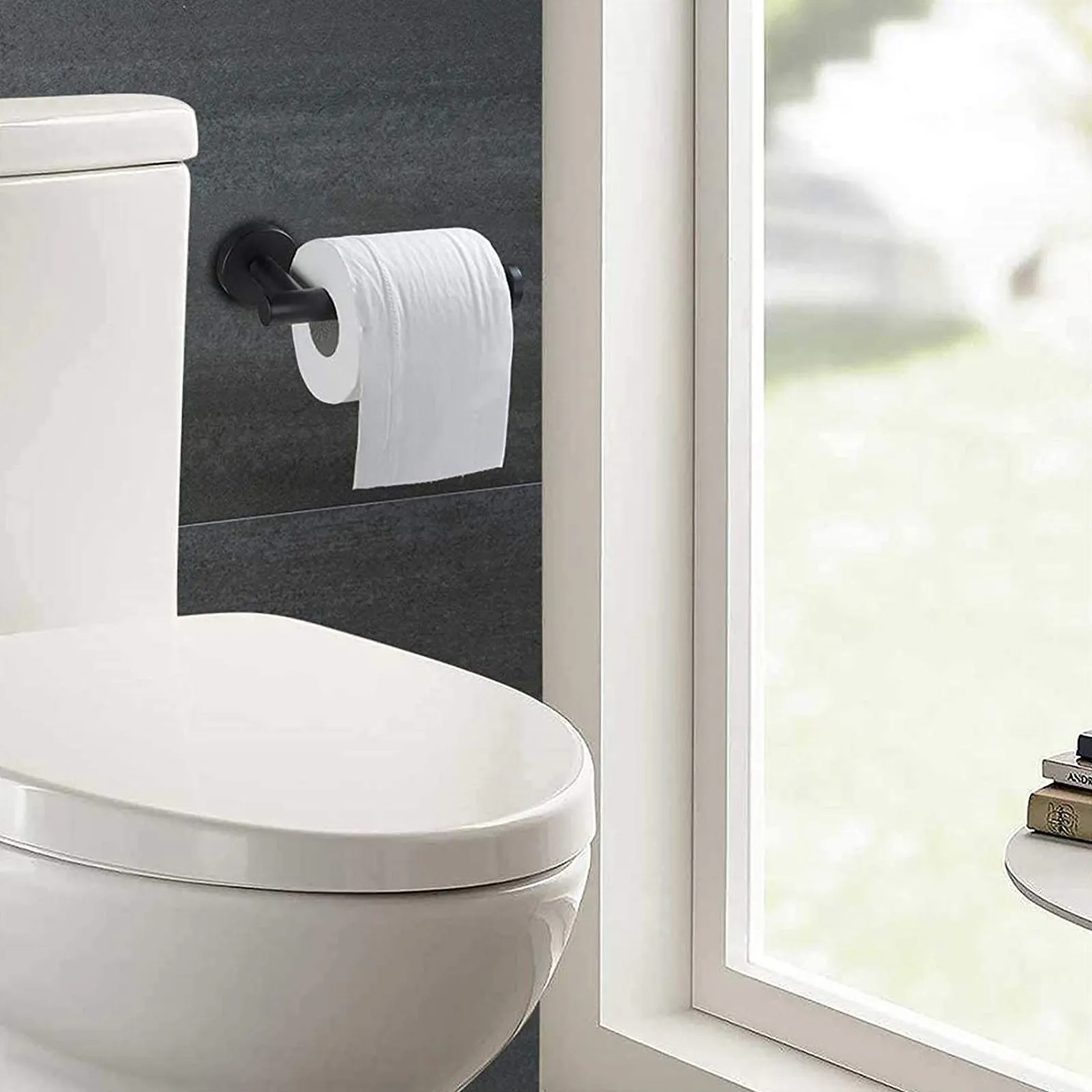 

Настенный держатель для рулонов туалетной бумаги из нержавеющей стали для кухни и ванной комнаты, перфорированный дизайн