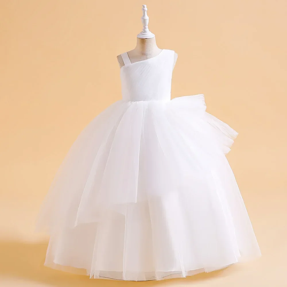 Tulle Green Christmas Dresses For Girls Children Costume Elegant Kids Wedding Party Dress Teen Girl Birthday Evening Vestidos