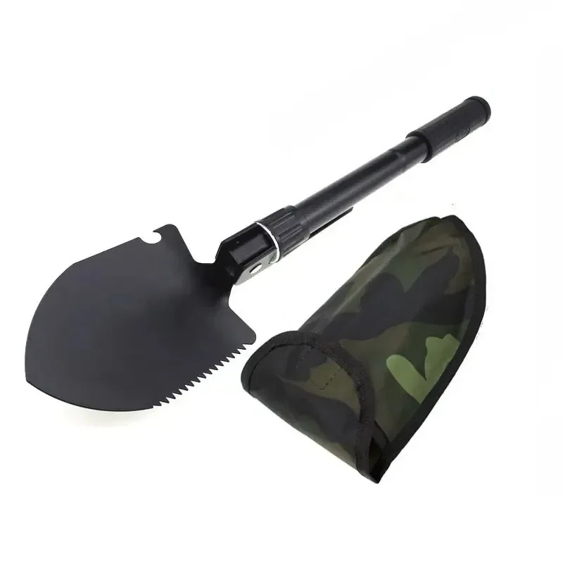 

Folding Survival Shovel Easy Installation Multifunction Portable Military Folding Camping Shovel for Camping Hiking Exploring