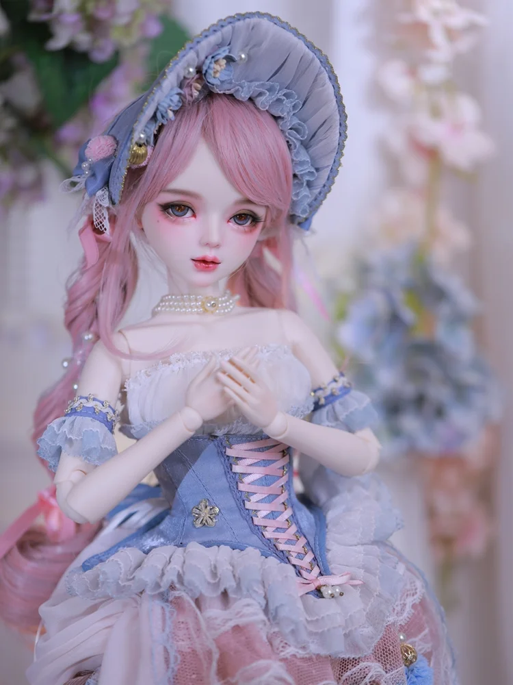 

BJD Doll 1/3 Scale Princess Nimeng MJD Realistic Dress Up Doll Toy for Girls Change Clothes Birthday Gift