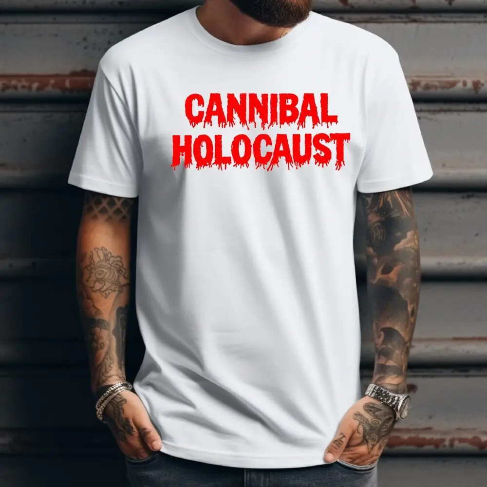 Cannibal Holocaust Movie Horror T-Shirt White S-3XL