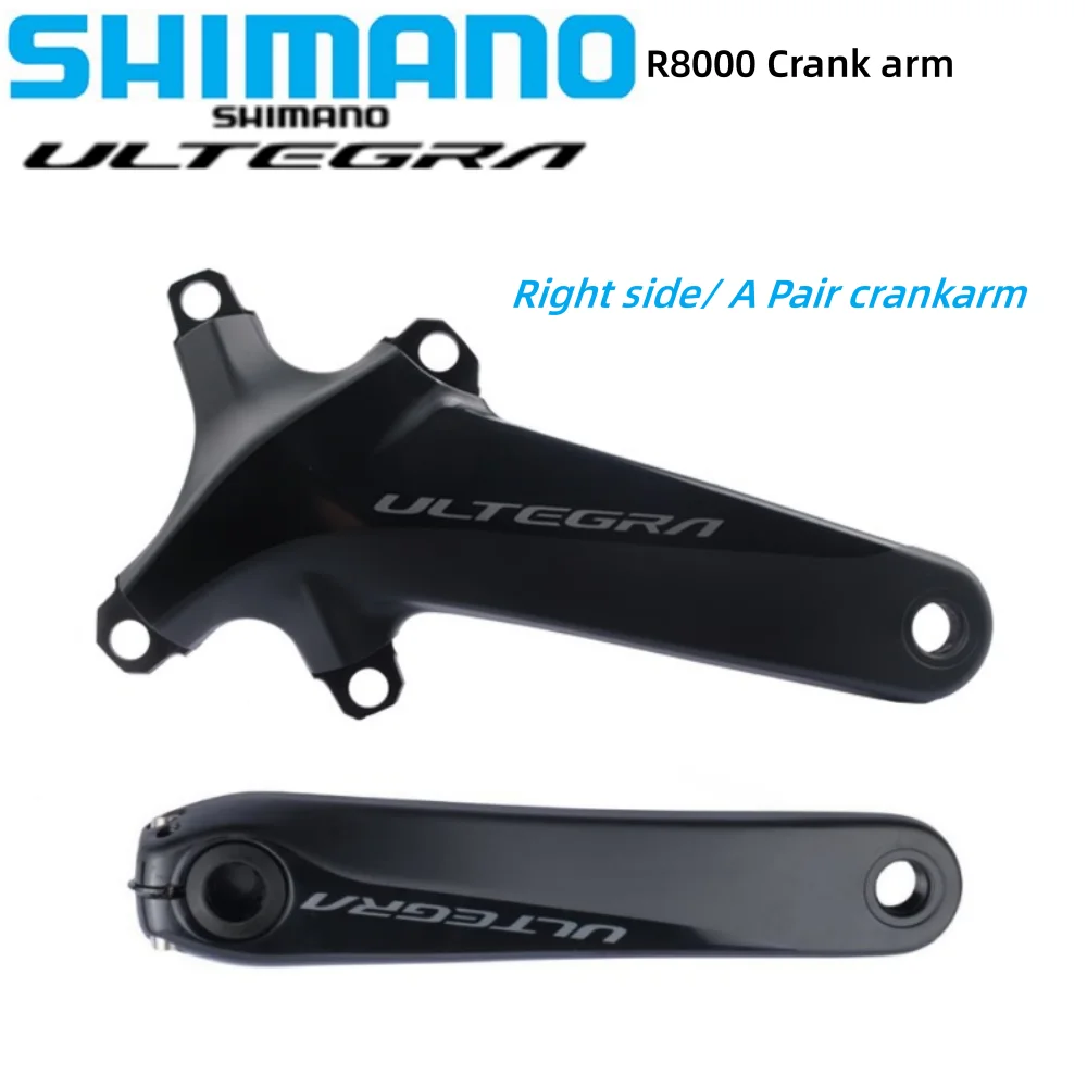 Shimano Ultegra R8000 Crankarm Right Side Or A Pair 165/170/172.5/175mm Bicycle Crank For Road Bike Riding Original Shimano