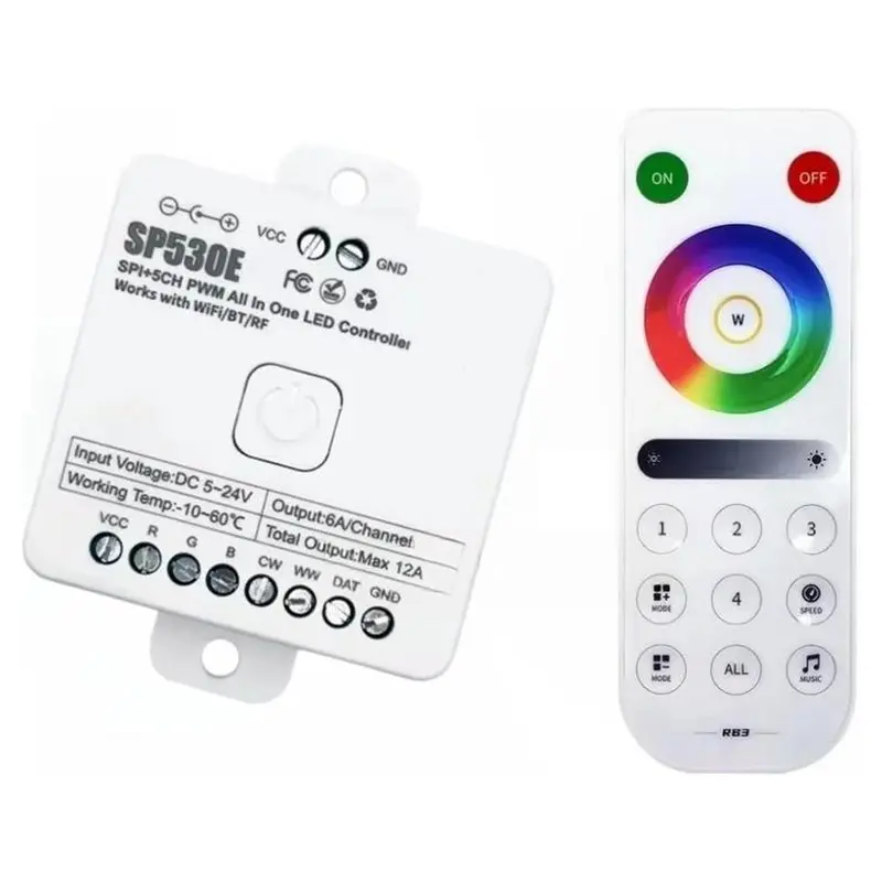 B03C-Remote LED Controller LED Controller RB3 Remote 2.4G Wifi/BT