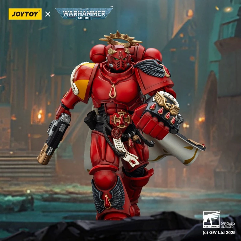 

Joytoy Warhammer 1/18 Action Figure The Horus Heresy Blood Angels Dominion Zephon Military Mechas Cool Anime Collection Toy Gift