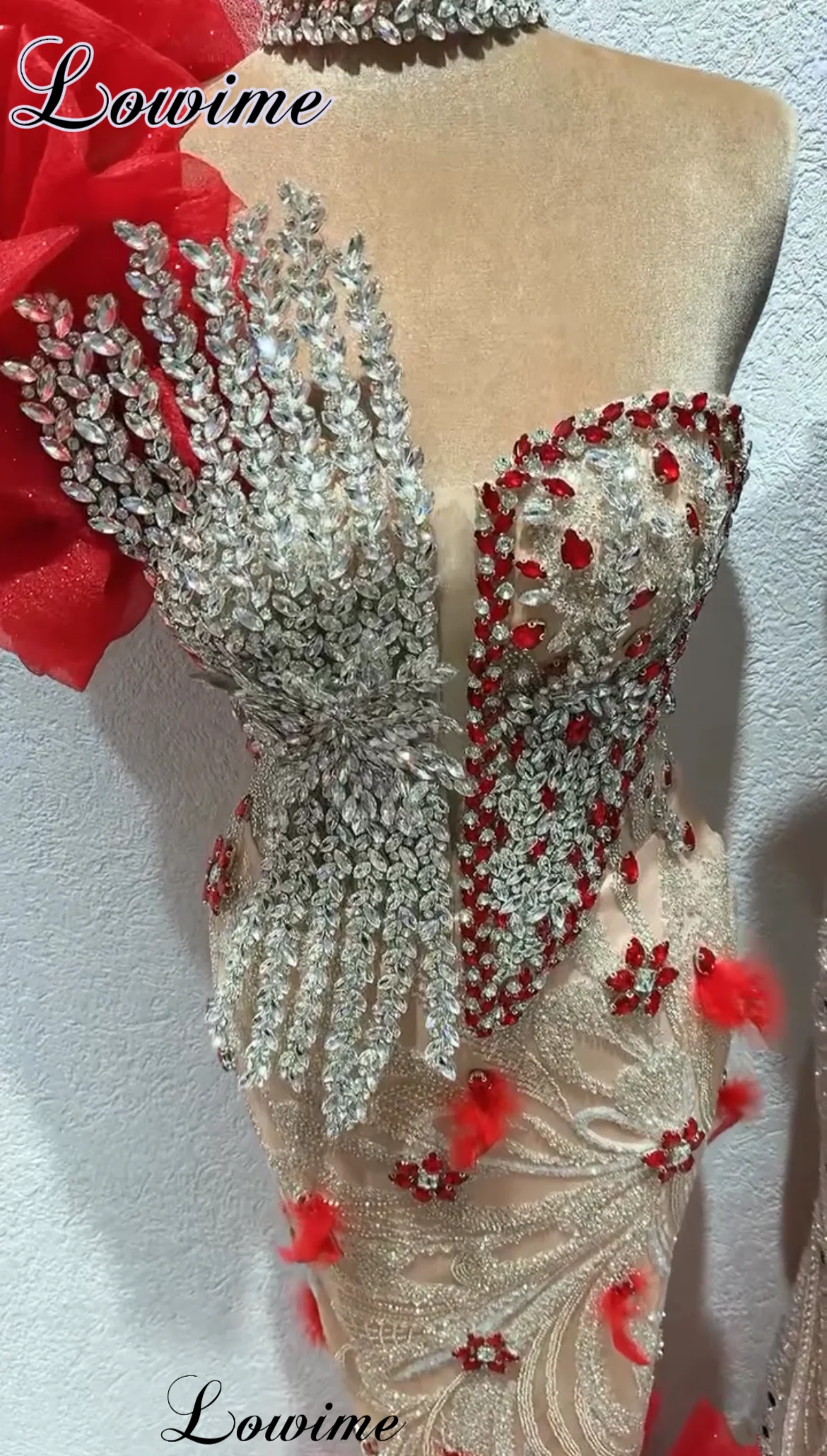 2026 Newest Crystals Celebrity Dresses Mermaid Sweetheart Red Carpet Runway Dresses Prom Dresses Vestidos De Gala Customized