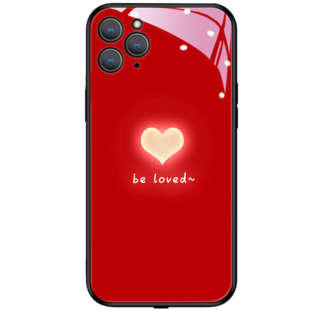 Mobile Phone Case Intelligent Control Incoming LED Light Luminous Protective Cover For Huawei Nova 9 8 7 SE Pro Honor 50 Pro P50