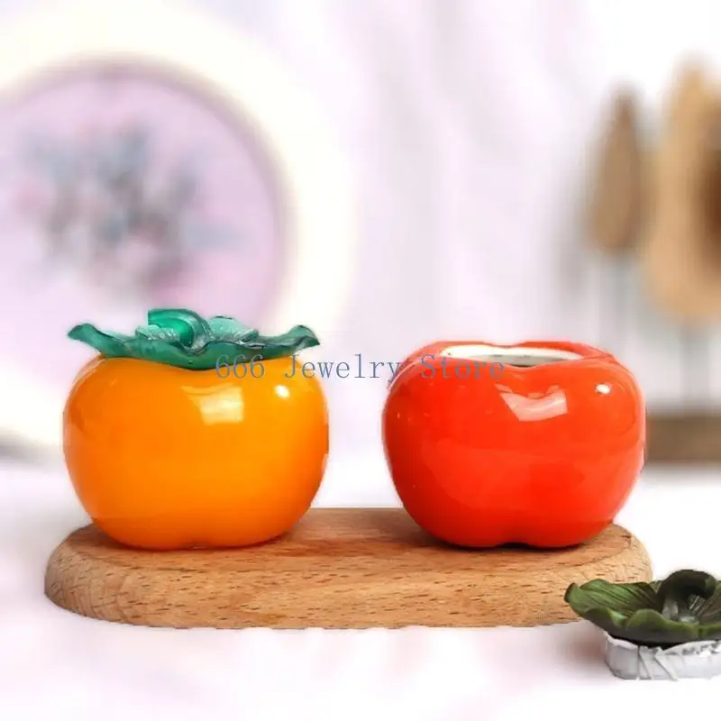 

F2TD Persimmon Jar Storage Box Container Molds Storage Box Mold Silicone Mold for DIY Epoxy Resin Trinkets Holder Home Decor