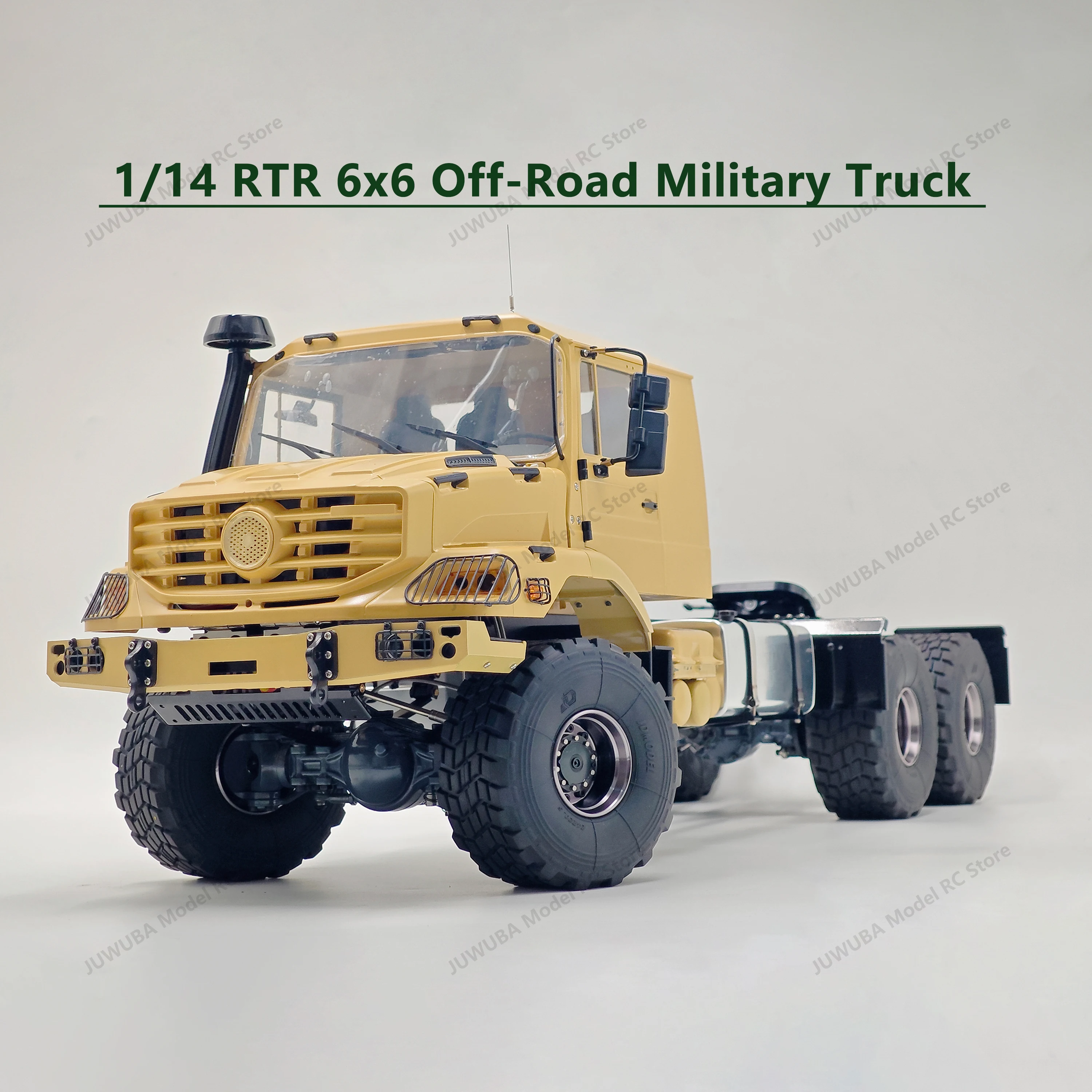 

1/14 RC 6x6 Off-Road Military Truck RTR with Metal Chassis Remote Control for Tamiya Zetros Model Rc Truck RC Crawler Car Toys