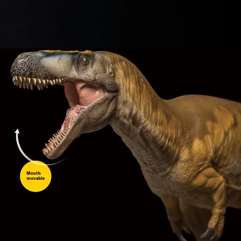 Dinossauro rei crescimento companheiro modelo 74 dragão dentado gigante edward simulação dinossauro brinquedo altamente restaurado boutique artesanal