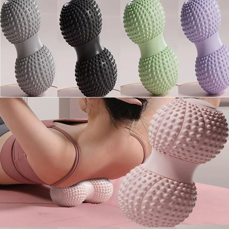 Fascia Ball Massage Foot Neck Ball Membrane Peanut Ball Sole Muscle Relaxation To Relieve Fatigue Yoga Arch Back Fascia Massager