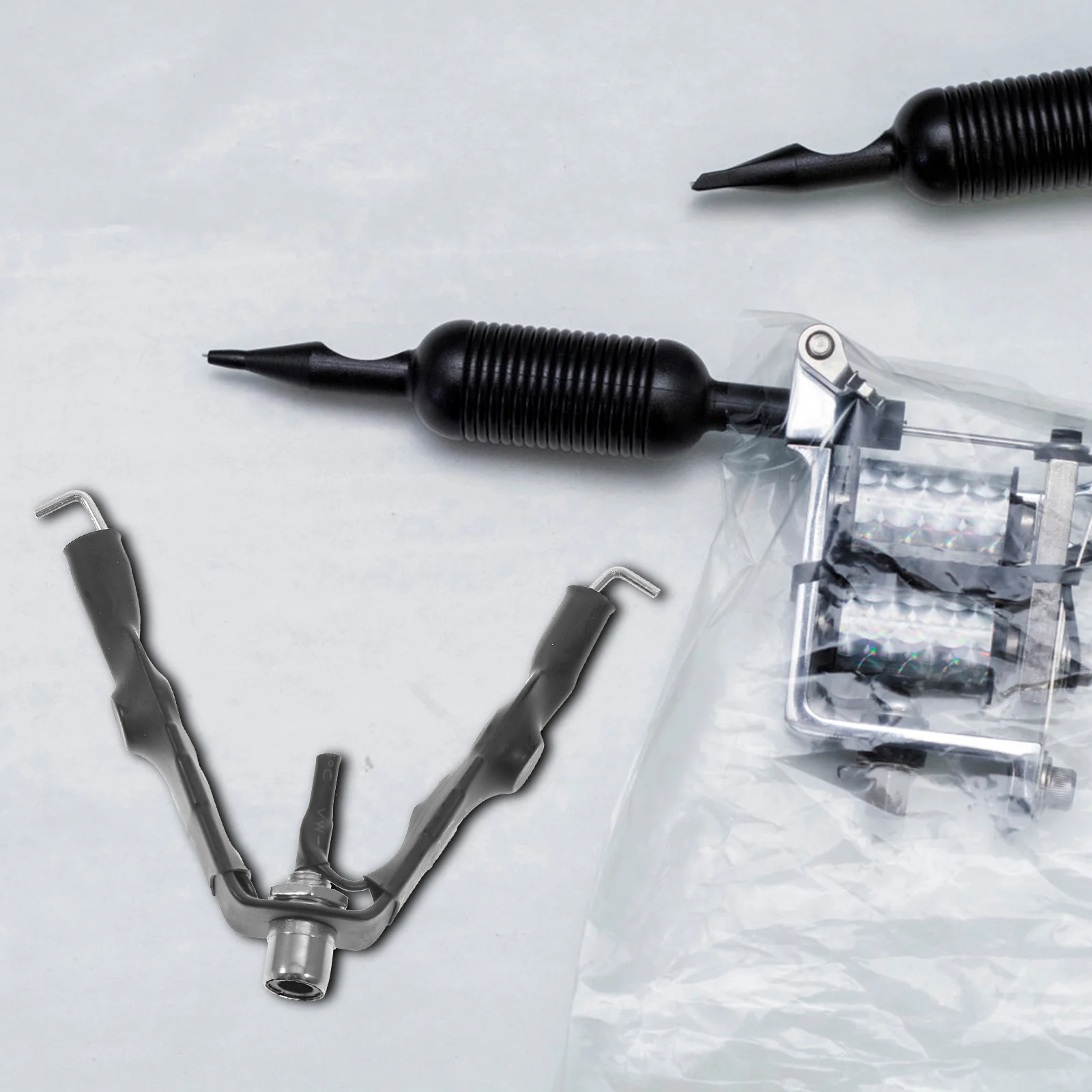 

Black Hook Line Conversion Head Strong Reliable for Multiple Applications in Tattoo Devices Power Supply Clip Cord Accessory