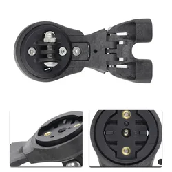 Bike Stem Computer Mount GPS Bracket For Garmin Adjustable Carbon Fiber Speedometer Holder Bicycle Accessories Parts