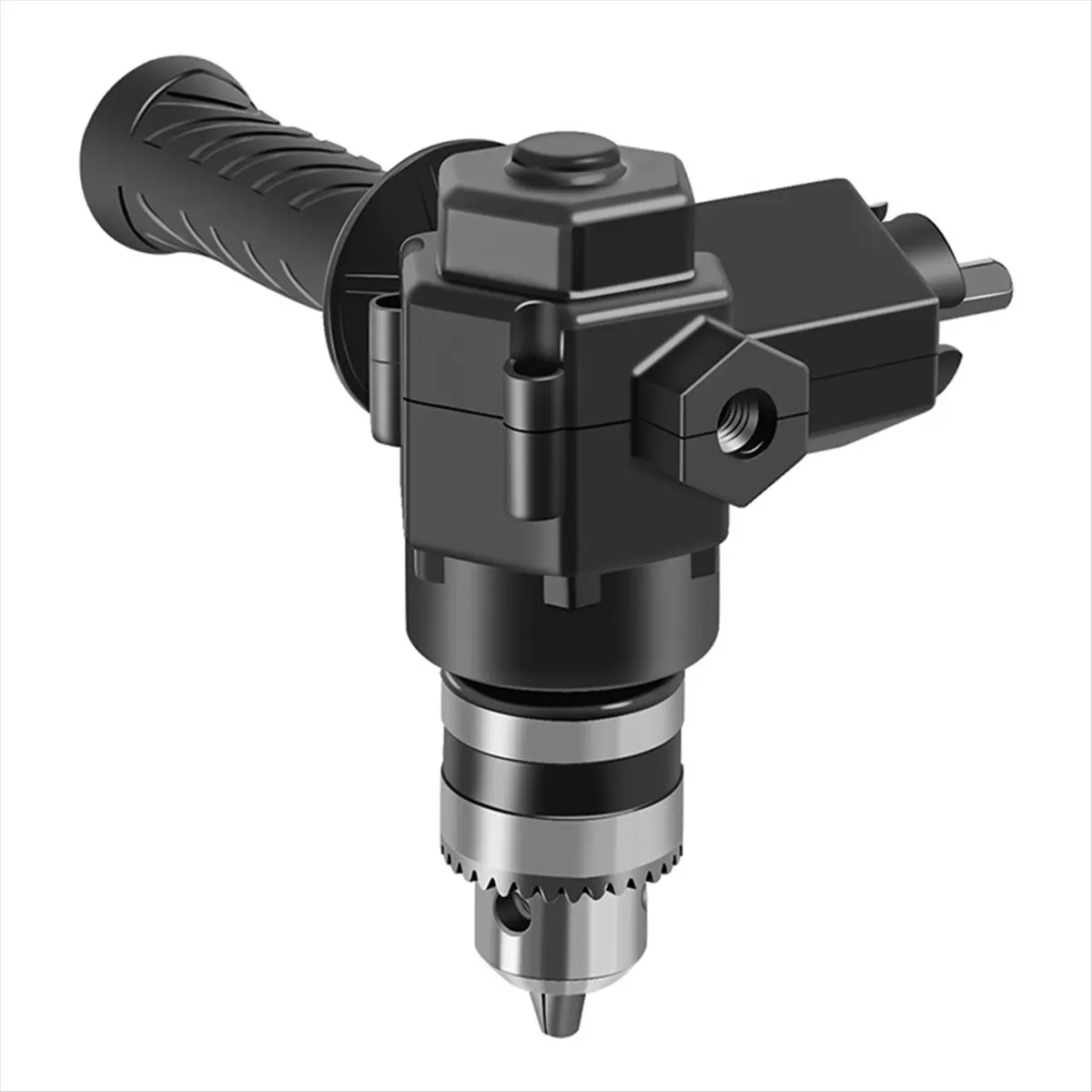 【2026 TOP Global】▼△◑90° Right Angle Drill Adapter - Keyed Chuck Corner Attachment for Tight Space Drilling & Repair