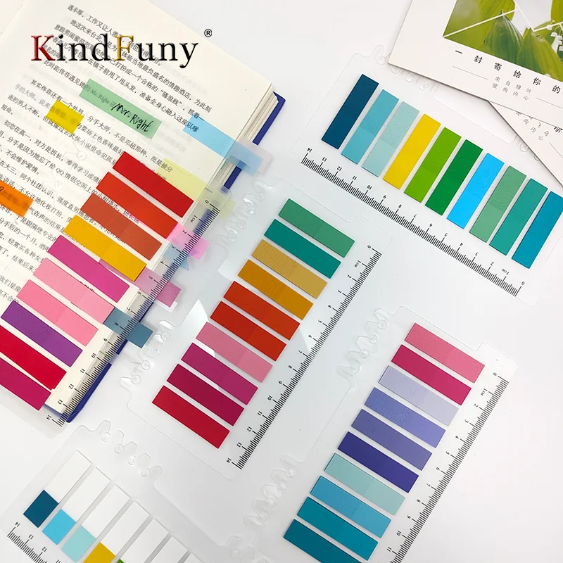 

KindFuny 1600pcs Sticky Index Tabs Page Markers Colored Posted It Tabs Sticky Notes Page Flags Index Tabs Annotation Tabs Label