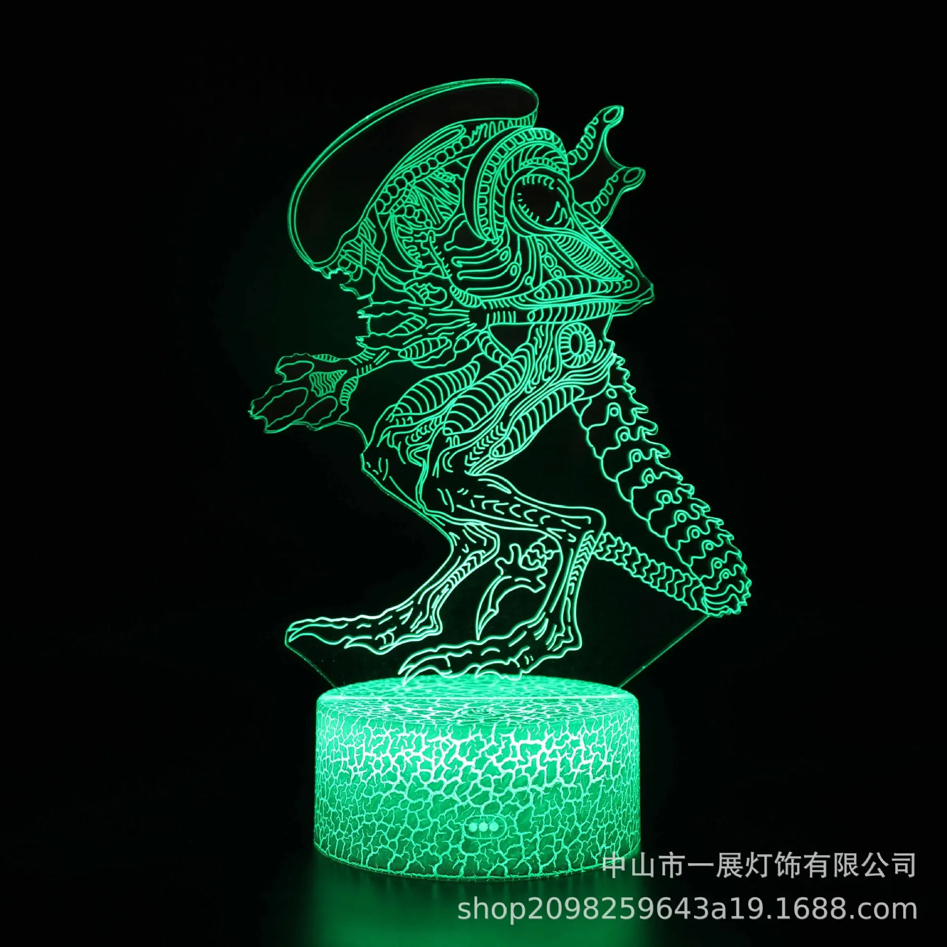 Avatars Anime Figure 3D Night Light Cartoon Acrylic Light Board Cute Mood Small Bedroom Lamp Home Decor Night Lights New Gift