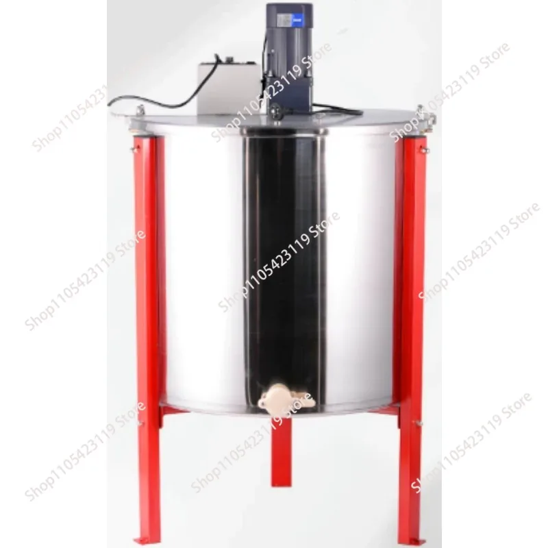 Honey Harvesting Machine 6/8 Frames Electrical Honey Extractor with Horizontal Motor Honey Centrifuge