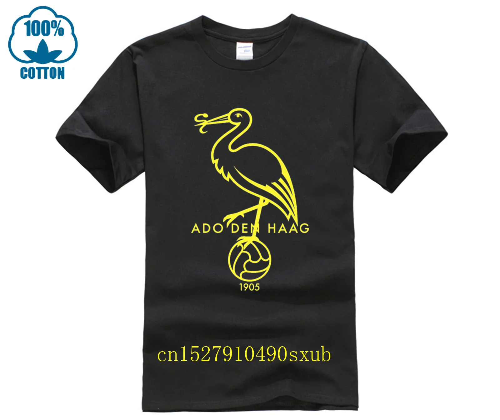 ADO Den Haag club fans Tees T Shirt Uomo Freddo Logo classico della Moda De Residentie club Campeão Olanda Olanda Kyocera