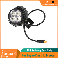 Front Headlight Electric Scooter For Kukirin G2 Pro KUGOO KIRIN G2 MAX Front Light Handlebar Lamp Head Front LED Light Parts