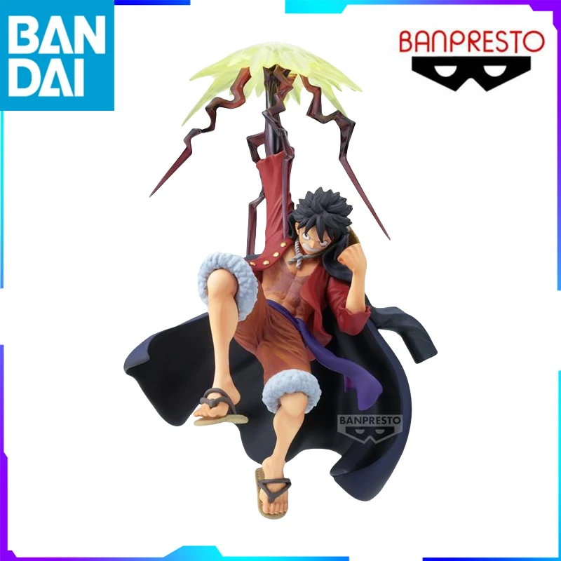 

BANDAI BANPRESTO One Piece Monkey D. Luffy BRC Special Edition Moment of Battle Аниме Периферийные фигурки Коллекция игрушек